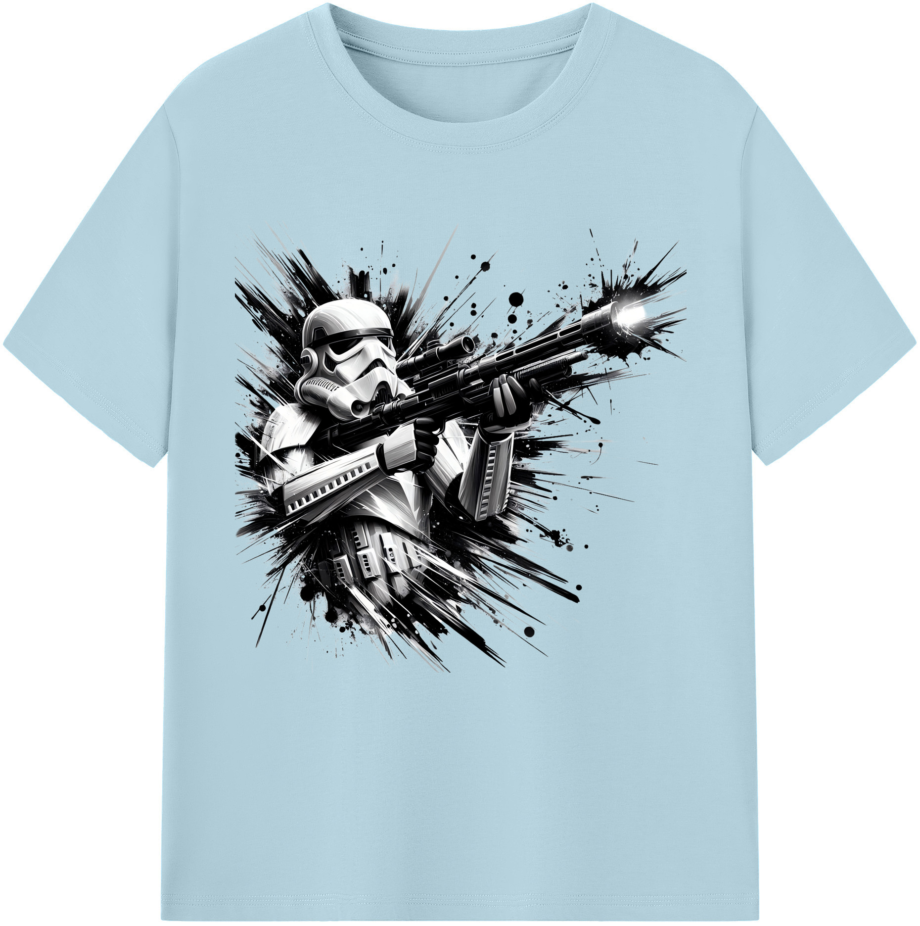 （画像用） スター・ウォーズ Star Wars 綿100％半袖Tシャツ（フロントプリント）